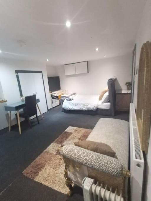 Apartmán A Cosy Deluxe Size Studio With Queen Size And Sofa Bed Leeds  Exteriér fotografie